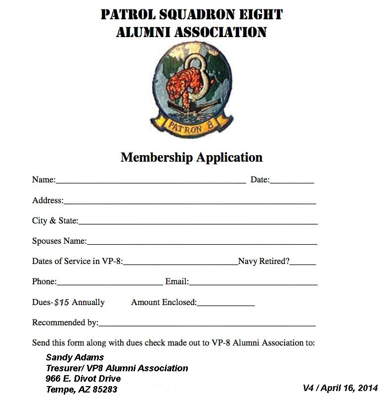 VP8 Alumni Newsletter Directory
